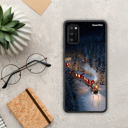 Xmas Train - Samsung Galaxy A41 θήκη