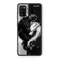Thumbnail for Samsung A41 Yin Yang Θήκη από τη Smartfits με σχέδιο στο πίσω μέρος και μαύρο περίβλημα | Smartphone case with colorful back and black bezels by Smartfits
