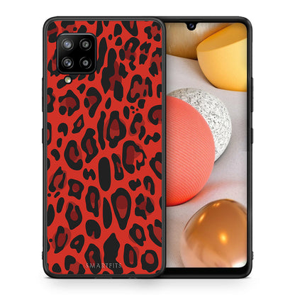 Animal Red Leopard - Samsung Galaxy A42 θήκη