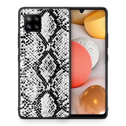 Animal White Snake - Samsung Galaxy A42 θήκη