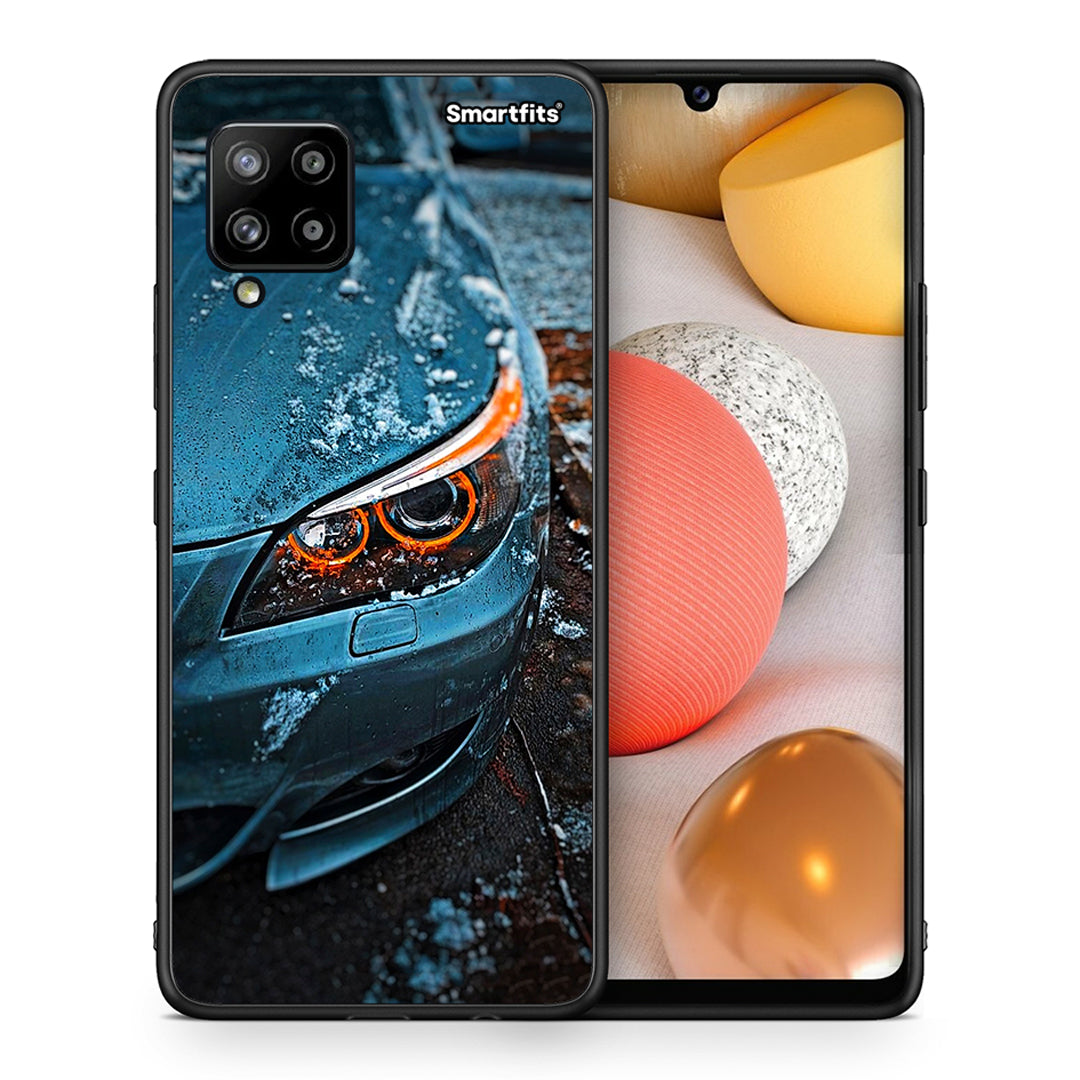 Θήκη Samsung Galaxy A42 Bmw E60 από τη Smartfits με σχέδιο στο πίσω μέρος και μαύρο περίβλημα | Samsung Galaxy A42 Bmw E60 case with colorful back and black bezels