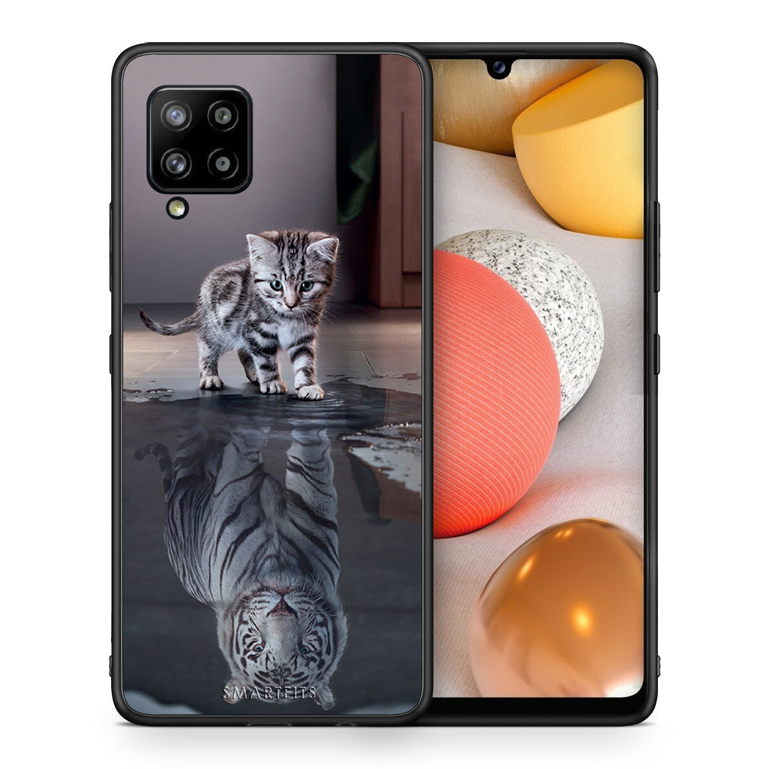 Cute Tiger - Samsung Galaxy A42 θήκη