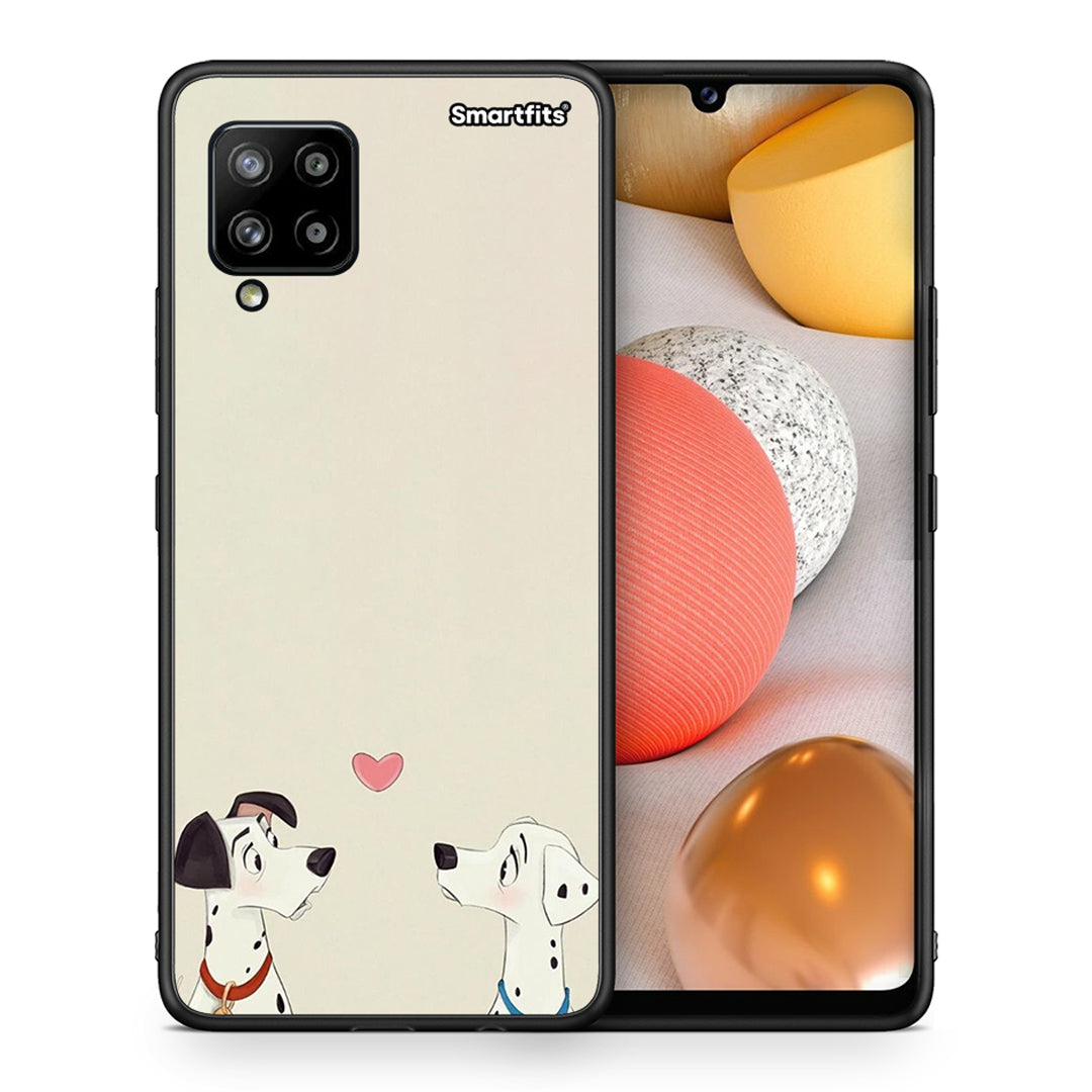 Dalmatians Love - Samsung Galaxy A42 θήκη