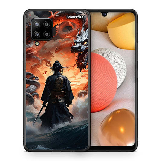 Dragons Fight - Samsung Galaxy A42 θήκη