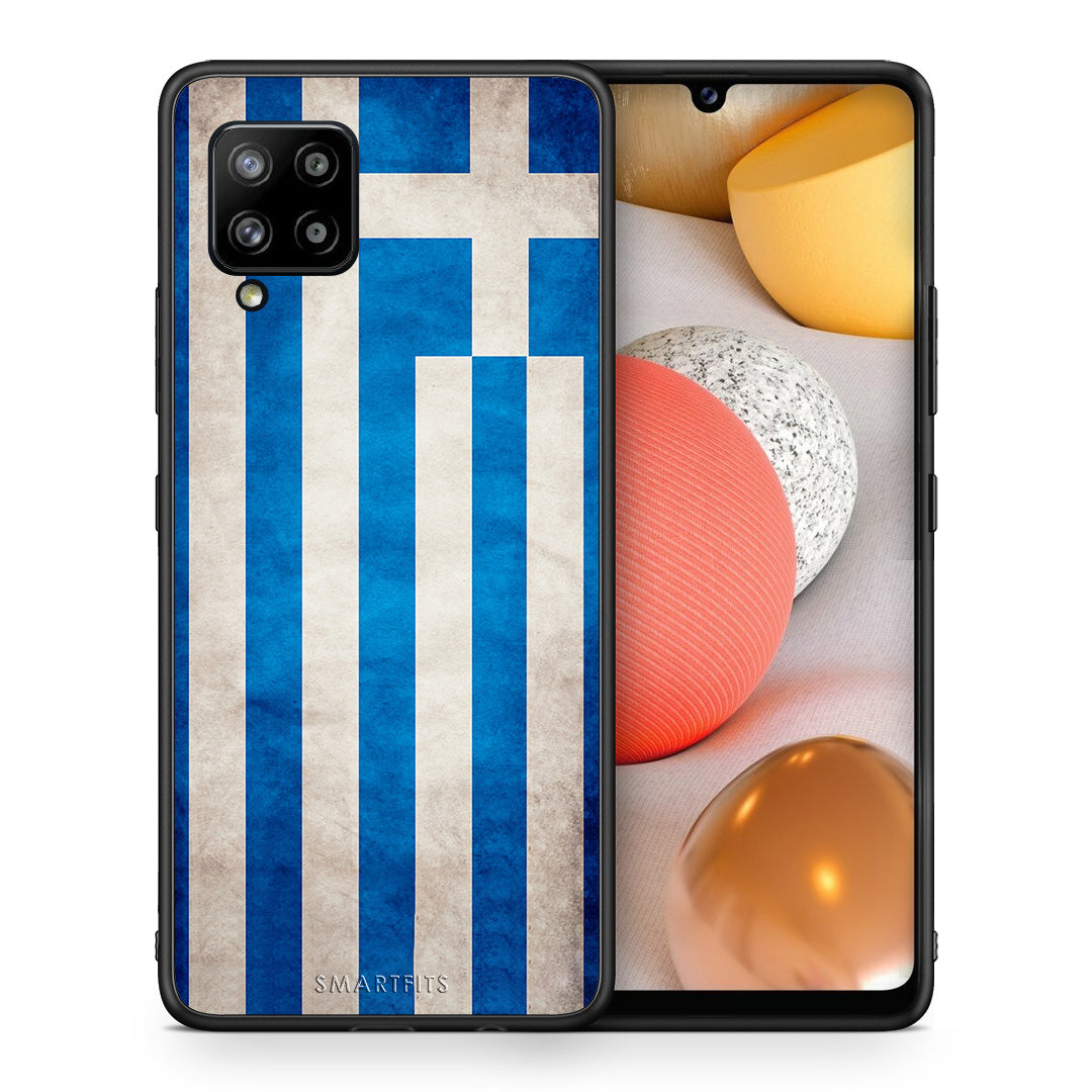Flag Greek - Samsung Galaxy A42 θήκη