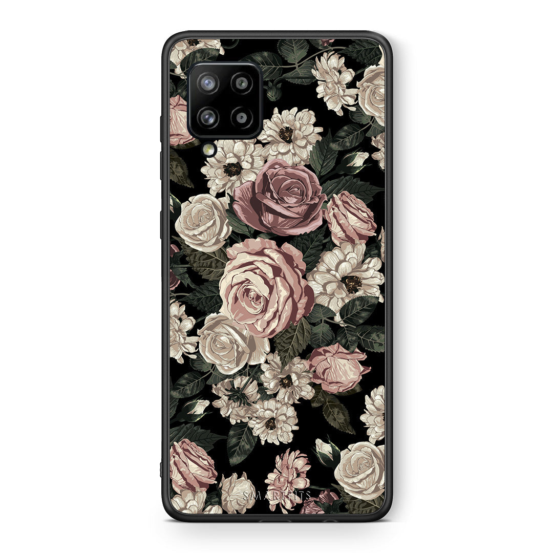 Flower Wild Roses - Samsung Galaxy A42 θήκη