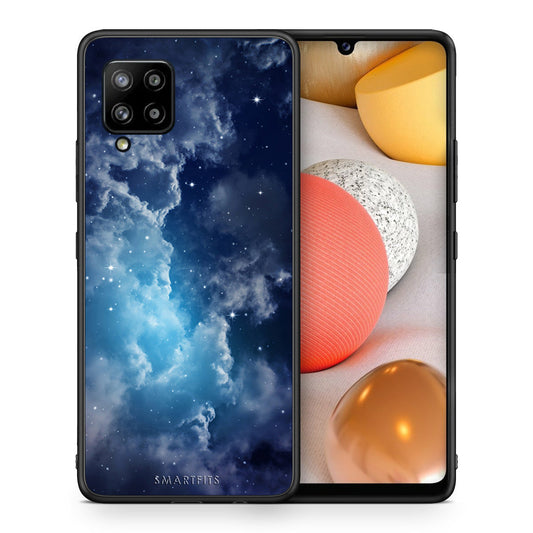 Galactic Blue Sky - Samsung Galaxy A42 θήκη