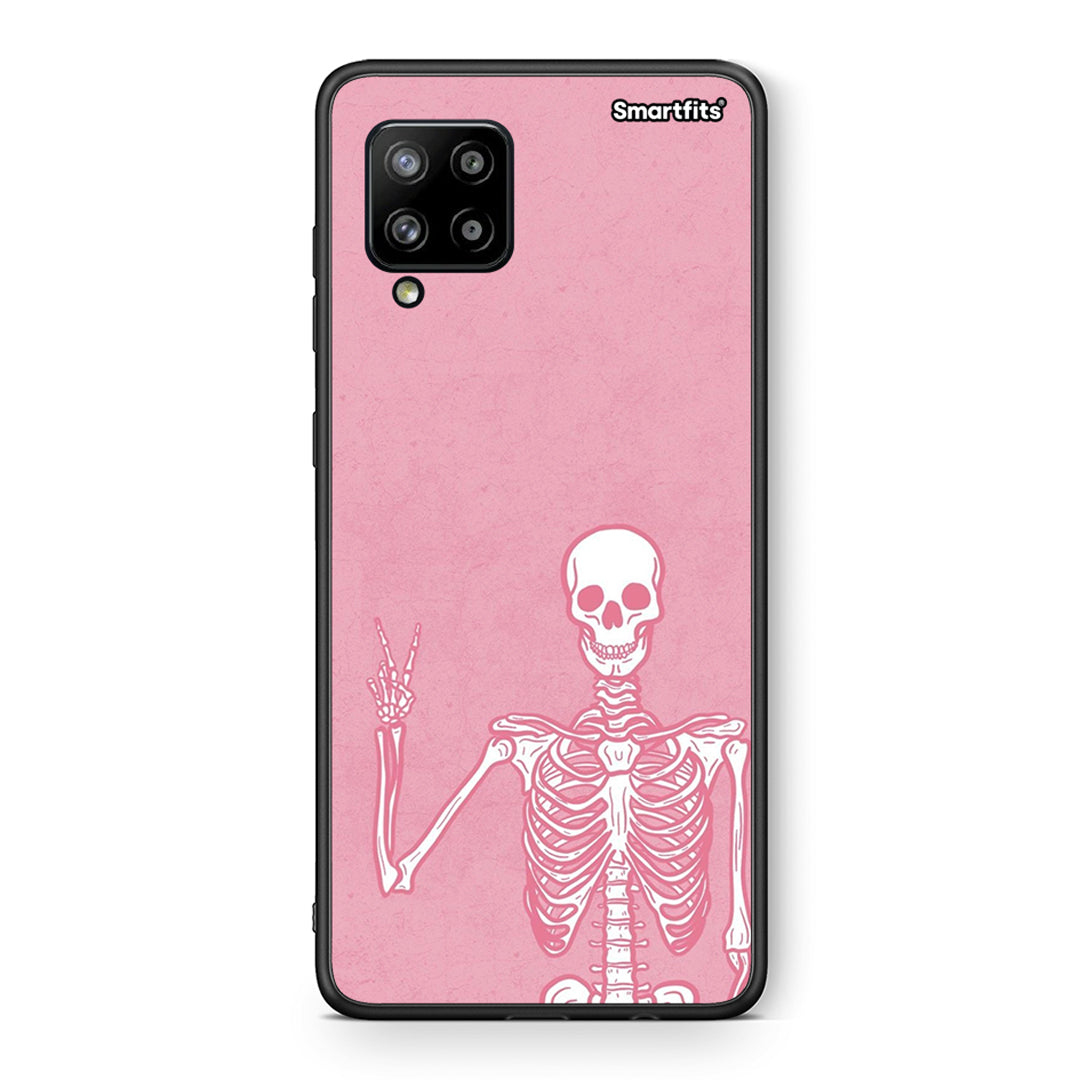 Θήκη Samsung Galaxy A42 Halloween Motivation από τη Smartfits με σχέδιο στο πίσω μέρος και μαύρο περίβλημα | Samsung Galaxy A42 Halloween Motivation case with colorful back and black bezels