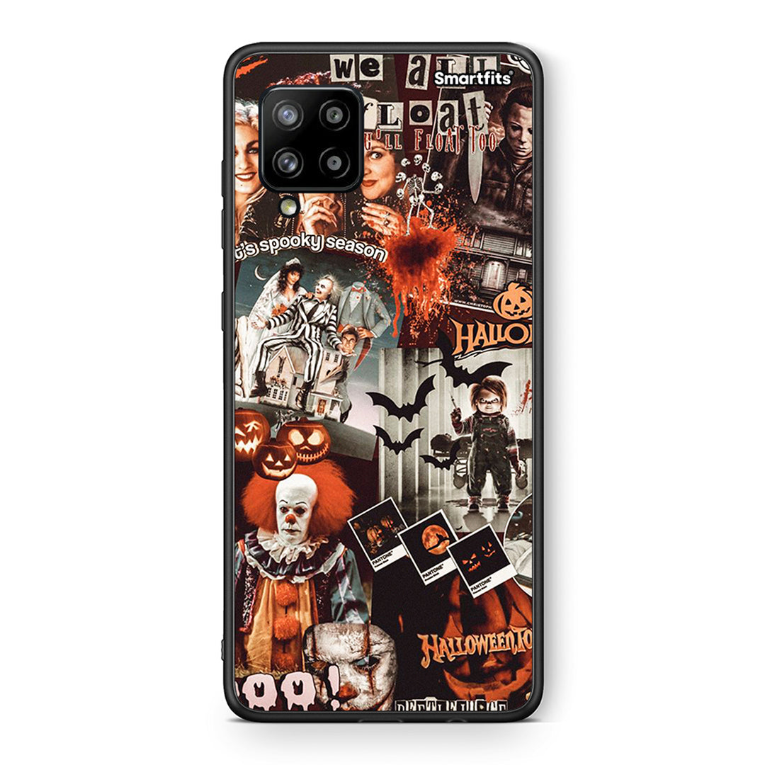 Θήκη Samsung Galaxy A42 Halloween Spooky Season από τη Smartfits με σχέδιο στο πίσω μέρος και μαύρο περίβλημα | Samsung Galaxy A42 Halloween Spooky Season case with colorful back and black bezels