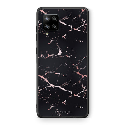 Marble Black Rosegold - Samsung Galaxy A42 θήκη
