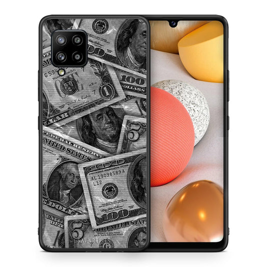 Money Dollars - Samsung Galaxy A42 θήκη