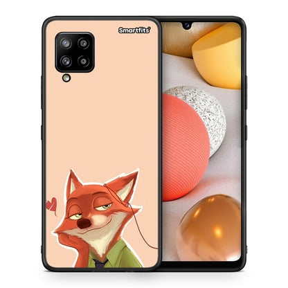 Nick Wilde And Judy Hopps Love 1 - Samsung Galaxy A42 θήκη