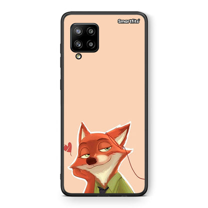 Nick Wilde And Judy Hopps Love 1 - Samsung Galaxy A42 θήκη