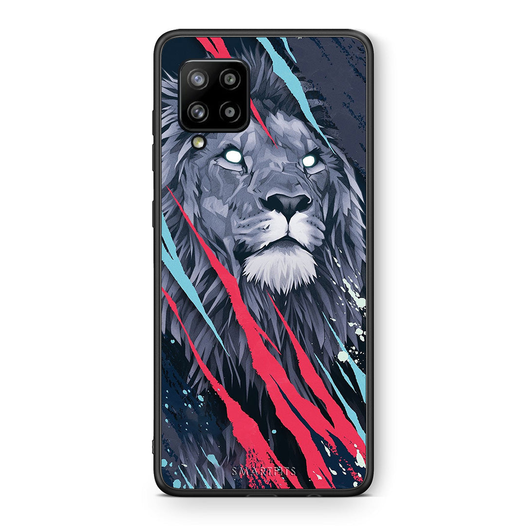 PopArt Lion Designer - Samsung Galaxy A42 θήκη