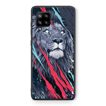 PopArt Lion Designer - Samsung Galaxy A42 θήκη