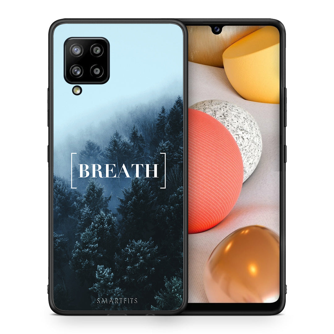 Quote Breath - Samsung Galaxy A42 θήκη