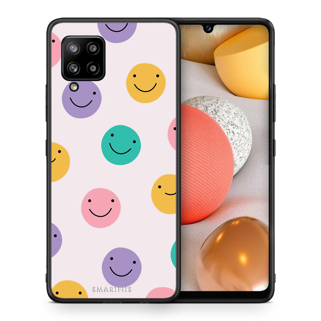 Smiley Faces - Samsung Galaxy A42 θήκη