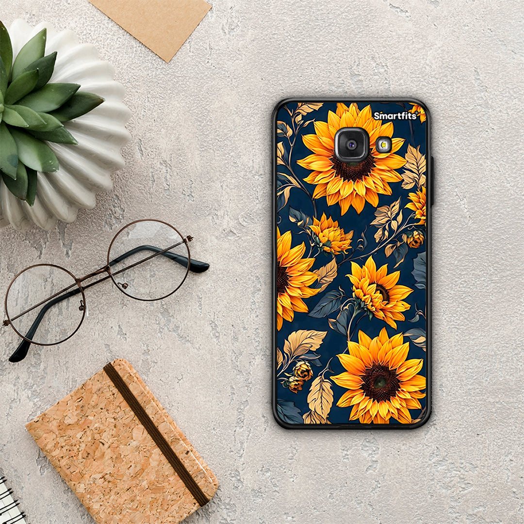 Autumn Sunflowers - Samsung Galaxy A5 2017 θήκη