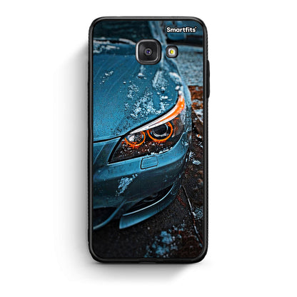 Samsung A5 2017 Bmw E60 θήκη από τη Smartfits με σχέδιο στο πίσω μέρος και μαύρο περίβλημα | Smartphone case with colorful back and black bezels by Smartfits