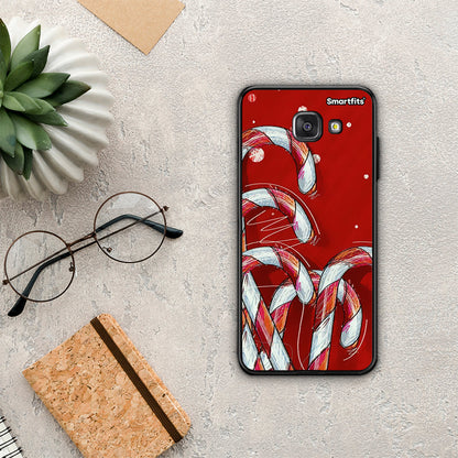 Candy Cane - Samsung Galaxy A5 2017 θήκη