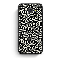 Thumbnail for Samsung A5 2017 Doodle Art θήκη από τη Smartfits με σχέδιο στο πίσω μέρος και μαύρο περίβλημα | Smartphone case with colorful back and black bezels by Smartfits