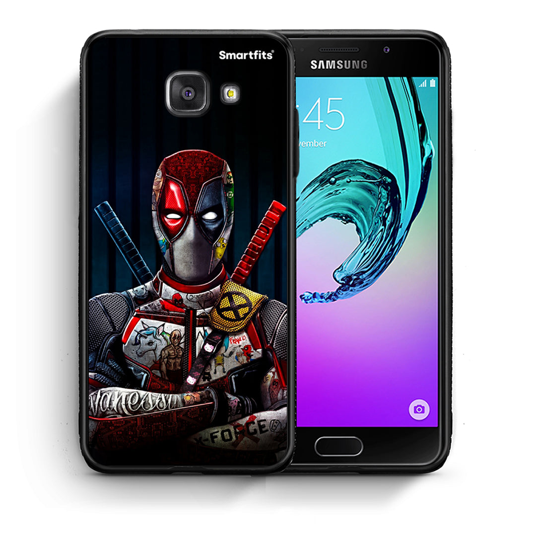 Θήκη Samsung A5 2017 Funny Guy από τη Smartfits με σχέδιο στο πίσω μέρος και μαύρο περίβλημα | Samsung A5 2017 Funny Guy case with colorful back and black bezels