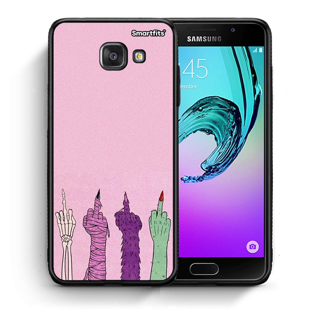 Θήκη Samsung A5 2017 Halloween Be A Lady από τη Smartfits με σχέδιο στο πίσω μέρος και μαύρο περίβλημα | Samsung A5 2017 Halloween Be A Lady case with colorful back and black bezels