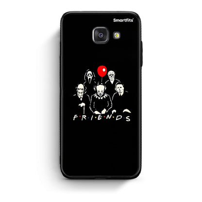 Samsung A5 2017 Halloween Friends θήκη από τη Smartfits με σχέδιο στο πίσω μέρος και μαύρο περίβλημα | Smartphone case with colorful back and black bezels by Smartfits