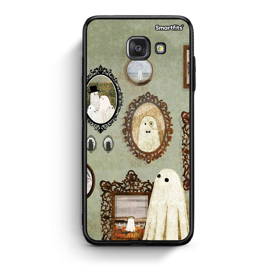 Samsung A5 2017 Halloween Ghost Season θήκη από τη Smartfits με σχέδιο στο πίσω μέρος και μαύρο περίβλημα | Smartphone case with colorful back and black bezels by Smartfits