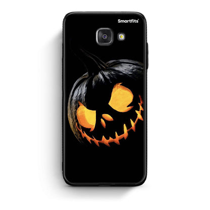 Samsung A5 2017 Halloween Scary Pumpkin θήκη από τη Smartfits με σχέδιο στο πίσω μέρος και μαύρο περίβλημα | Smartphone case with colorful back and black bezels by Smartfits