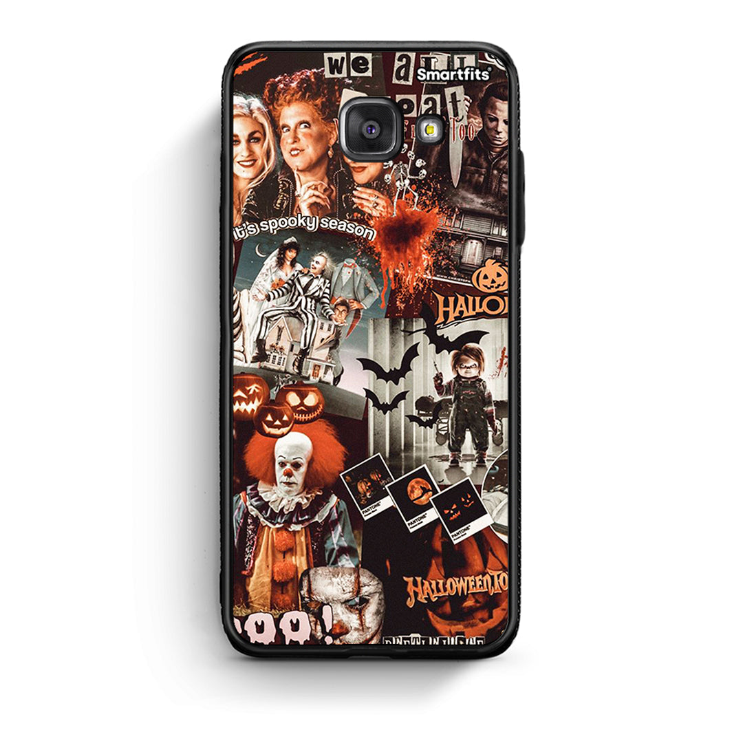 Samsung A5 2017 Halloween Spooky Season θήκη από τη Smartfits με σχέδιο στο πίσω μέρος και μαύρο περίβλημα | Smartphone case with colorful back and black bezels by Smartfits