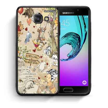 Θήκη Samsung A5 2017 Happy Friends από τη Smartfits με σχέδιο στο πίσω μέρος και μαύρο περίβλημα | Samsung A5 2017 Happy Friends case with colorful back and black bezels