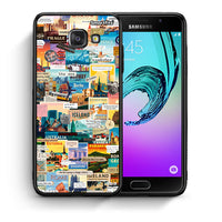 Thumbnail for Θήκη Samsung A5 2017 Live To Travel από τη Smartfits με σχέδιο στο πίσω μέρος και μαύρο περίβλημα | Samsung A5 2017 Live To Travel case with colorful back and black bezels