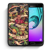 Thumbnail for Θήκη Samsung A5 2017 Ninja Turtles από τη Smartfits με σχέδιο στο πίσω μέρος και μαύρο περίβλημα | Samsung A5 2017 Ninja Turtles case with colorful back and black bezels
