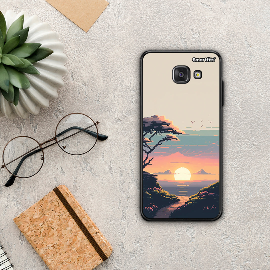 Pixel Sunset - Samsung Galaxy A5 2017 θήκη