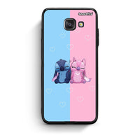 Thumbnail for Samsung A5 2017 Stitch And Angel θήκη από τη Smartfits με σχέδιο στο πίσω μέρος και μαύρο περίβλημα | Smartphone case with colorful back and black bezels by Smartfits