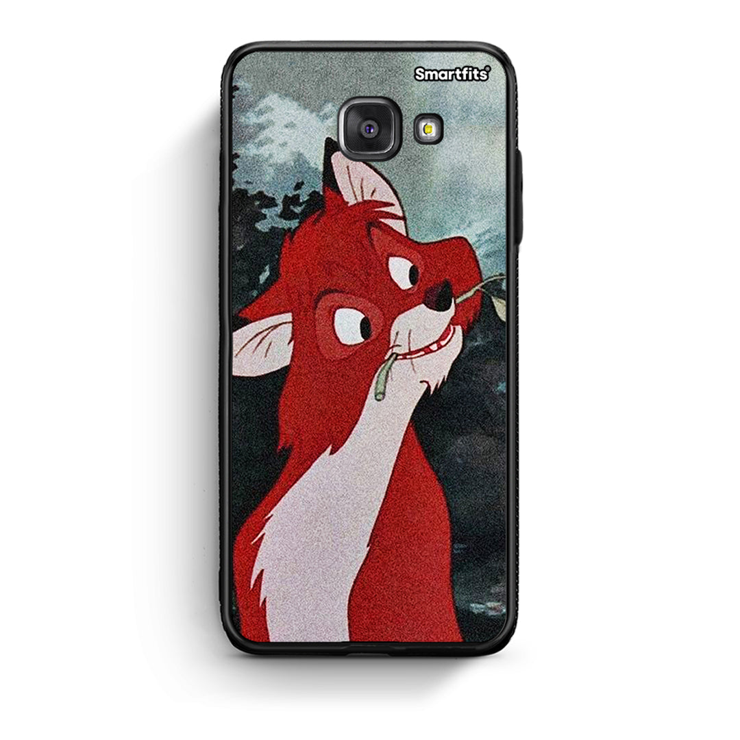 Samsung A5 2017 Tod And Vixey Love 1 θήκη από τη Smartfits με σχέδιο στο πίσω μέρος και μαύρο περίβλημα | Smartphone case with colorful back and black bezels by Smartfits