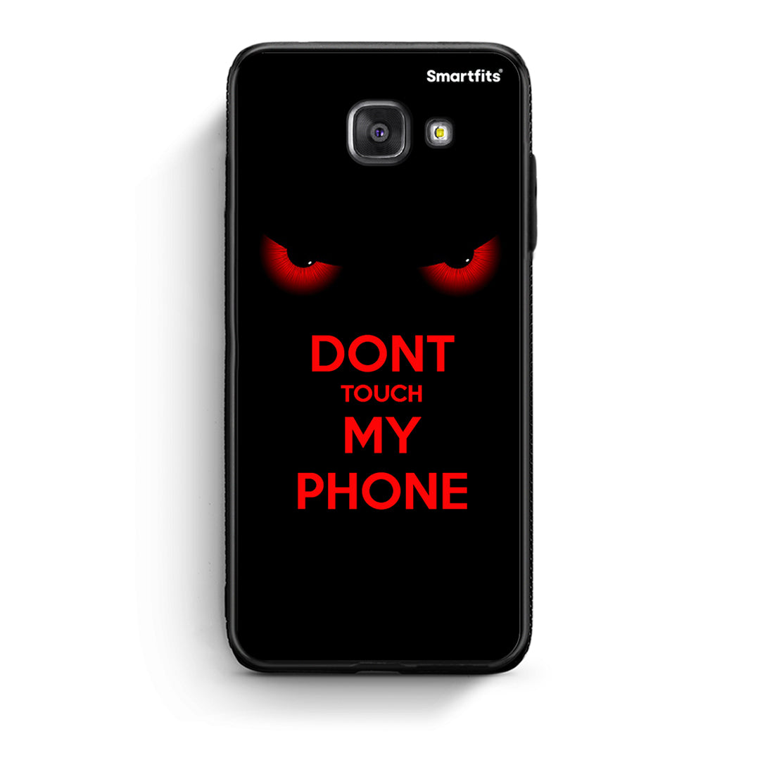 Samsung A5 2017 Touch My Phone θήκη από τη Smartfits με σχέδιο στο πίσω μέρος και μαύρο περίβλημα | Smartphone case with colorful back and black bezels by Smartfits