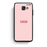 Thumbnail for Samsung A5 2017 XOXO Love θήκη από τη Smartfits με σχέδιο στο πίσω μέρος και μαύρο περίβλημα | Smartphone case with colorful back and black bezels by Smartfits