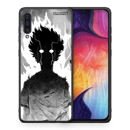 Θήκη Samsung A50 / A30s Anime Boy από τη Smartfits με σχέδιο στο πίσω μέρος και μαύρο περίβλημα | Samsung A50 / A30s Anime Boy case with colorful back and black bezels