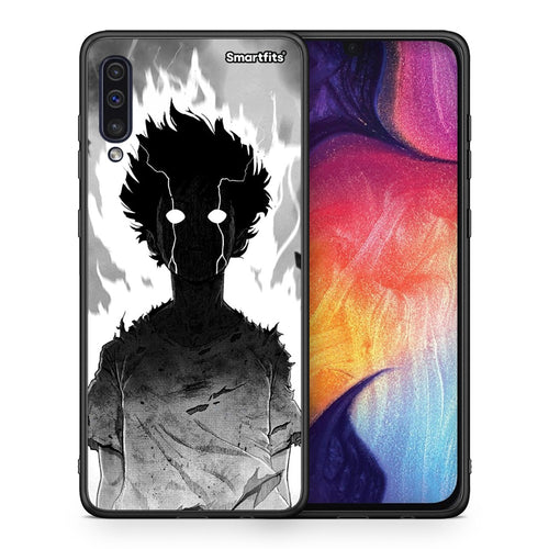 Θήκη Samsung A50 / A30s Anime Boy από τη Smartfits με σχέδιο στο πίσω μέρος και μαύρο περίβλημα | Samsung A50 / A30s Anime Boy case with colorful back and black bezels