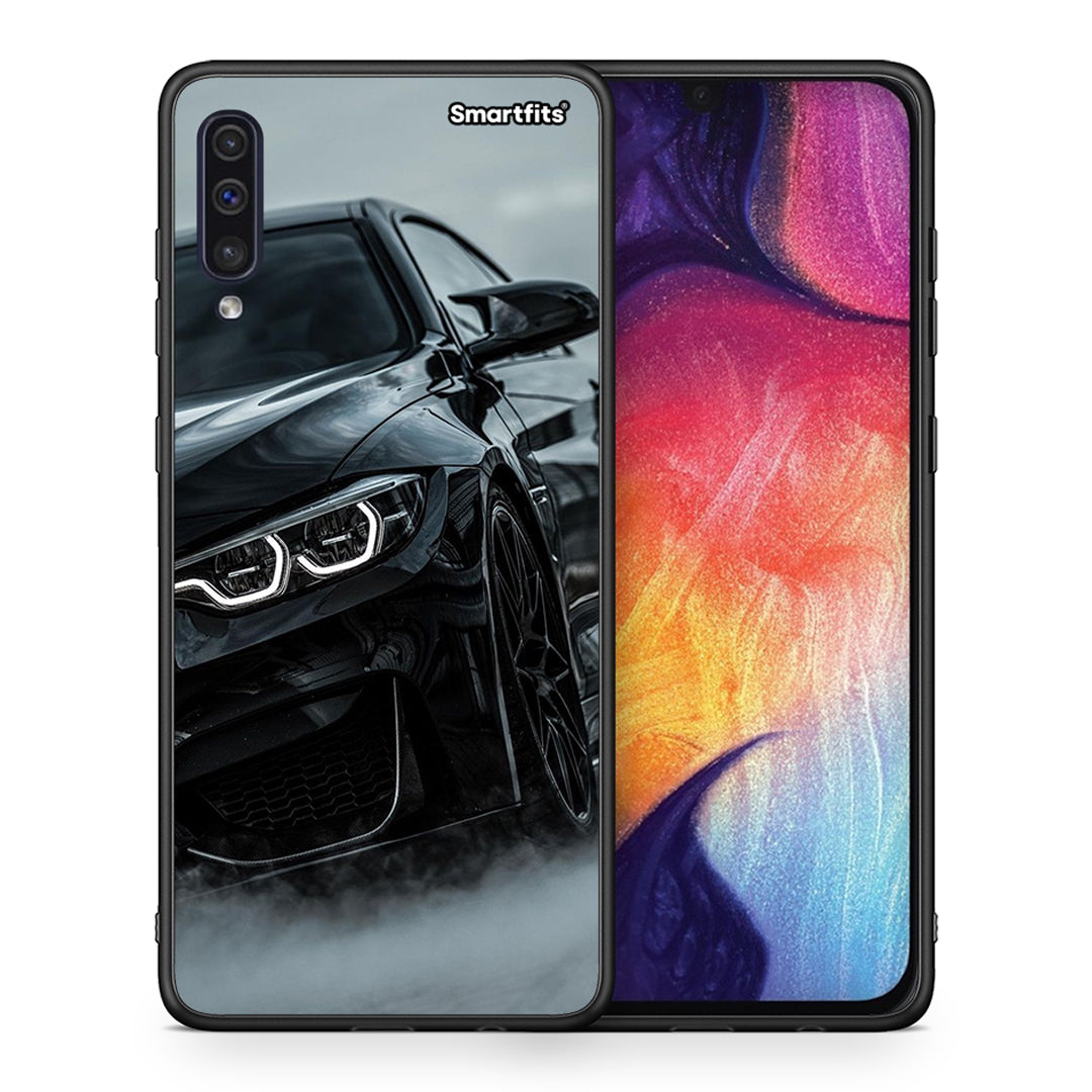 Θήκη Samsung A50/A30s Black BMW από τη Smartfits με σχέδιο στο πίσω μέρος και μαύρο περίβλημα | Samsung A50/A30s Black BMW case with colorful back and black bezels