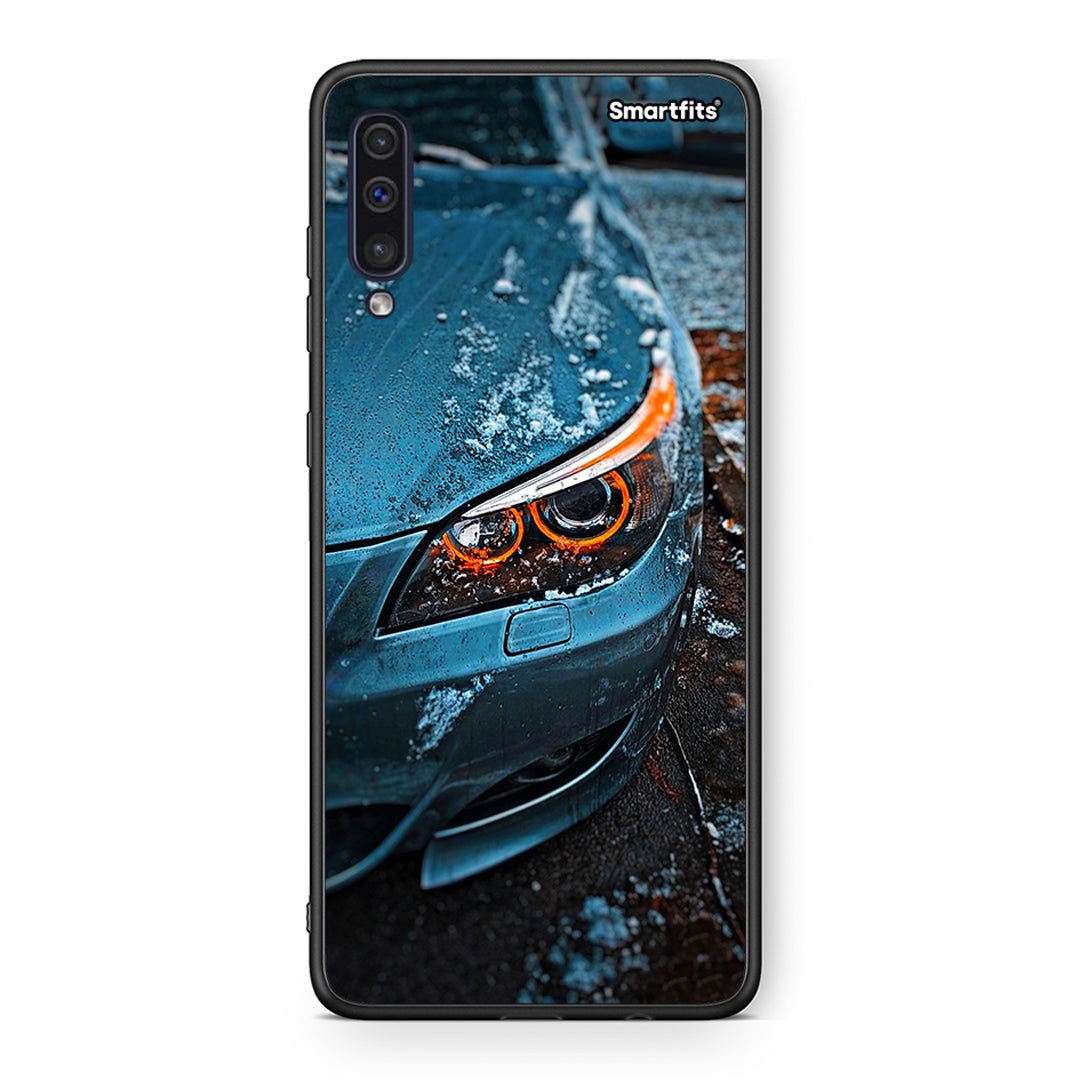 samsung a50 Bmw E60 Θήκη από τη Smartfits με σχέδιο στο πίσω μέρος και μαύρο περίβλημα | Smartphone case with colorful back and black bezels by Smartfits