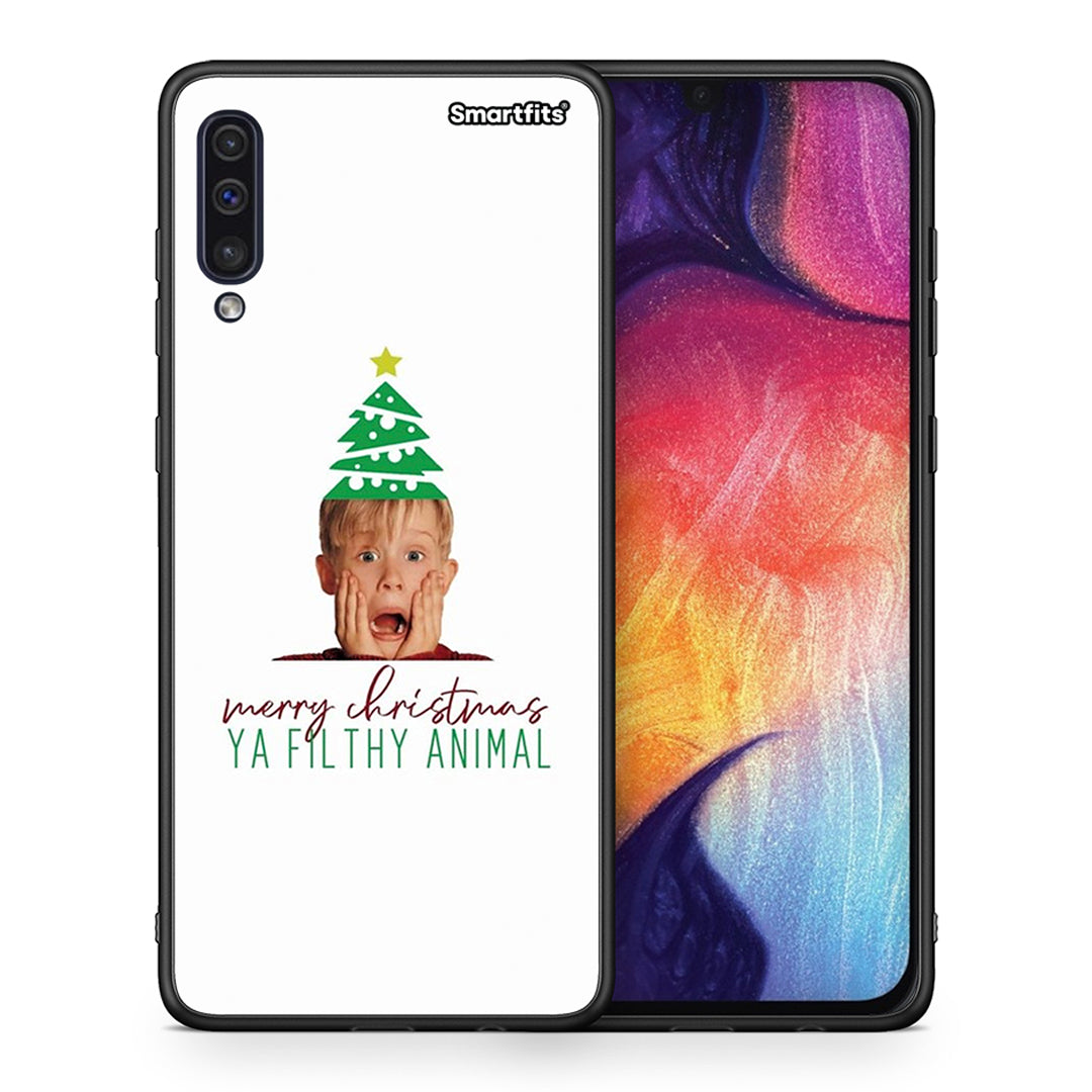 Θήκη Samsung A50/A30s Filthy Animal από τη Smartfits με σχέδιο στο πίσω μέρος και μαύρο περίβλημα | Samsung A50/A30s Filthy Animal case with colorful back and black bezels