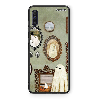 samsung a50 Halloween Ghost Season Θήκη από τη Smartfits με σχέδιο στο πίσω μέρος και μαύρο περίβλημα | Smartphone case with colorful back and black bezels by Smartfits