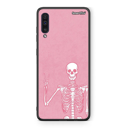 samsung a50 Halloween Motivation Θήκη από τη Smartfits με σχέδιο στο πίσω μέρος και μαύρο περίβλημα | Smartphone case with colorful back and black bezels by Smartfits