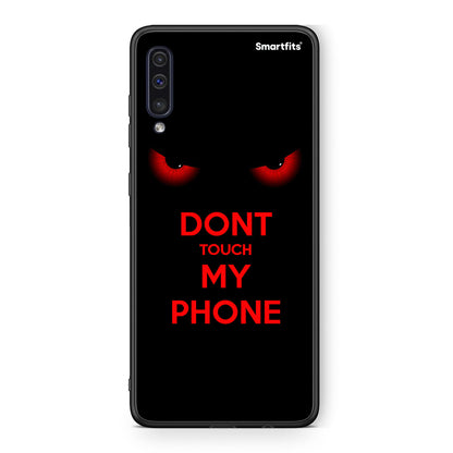 samsung a50 Touch My Phone Θήκη από τη Smartfits με σχέδιο στο πίσω μέρος και μαύρο περίβλημα | Smartphone case with colorful back and black bezels by Smartfits