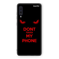 Thumbnail for samsung a50 Touch My Phone Θήκη από τη Smartfits με σχέδιο στο πίσω μέρος και μαύρο περίβλημα | Smartphone case with colorful back and black bezels by Smartfits