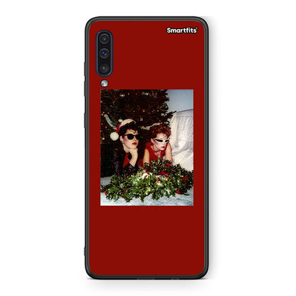 samsung a50 Waiting For Xmas θήκη από τη Smartfits με σχέδιο στο πίσω μέρος και μαύρο περίβλημα | Smartphone case with colorful back and black bezels by Smartfits