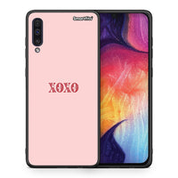 Thumbnail for Θήκη Samsung A50/A30s XOXO Love από τη Smartfits με σχέδιο στο πίσω μέρος και μαύρο περίβλημα | Samsung A50/A30s XOXO Love case with colorful back and black bezels